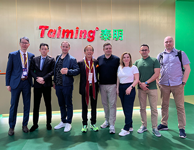 Сотрудники Компании ТБМ на Международной выставке в Китае