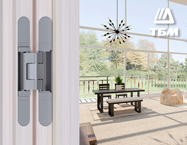 Эстетика и надежность: Скрытые петли CEMOM ESTETIC